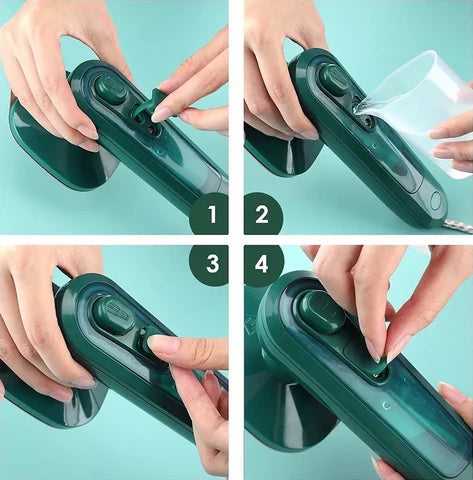 MINI PLANCHA A VAPOR ELECTRICA