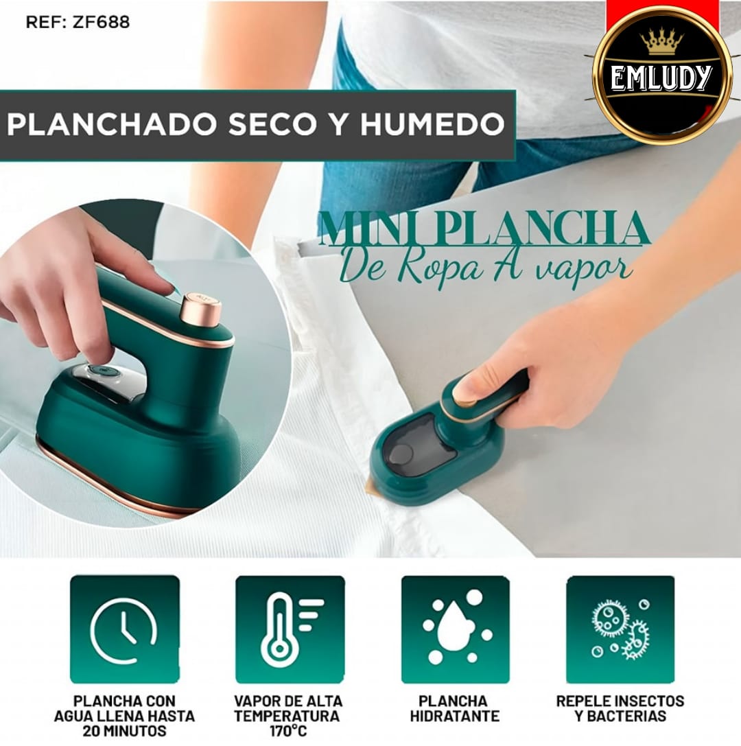 MINI PLANCHA A VAPOR ELECTRICA